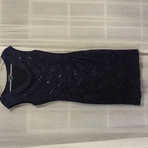 Dress, Lauren by Ralph Lauren, size 10, Navy